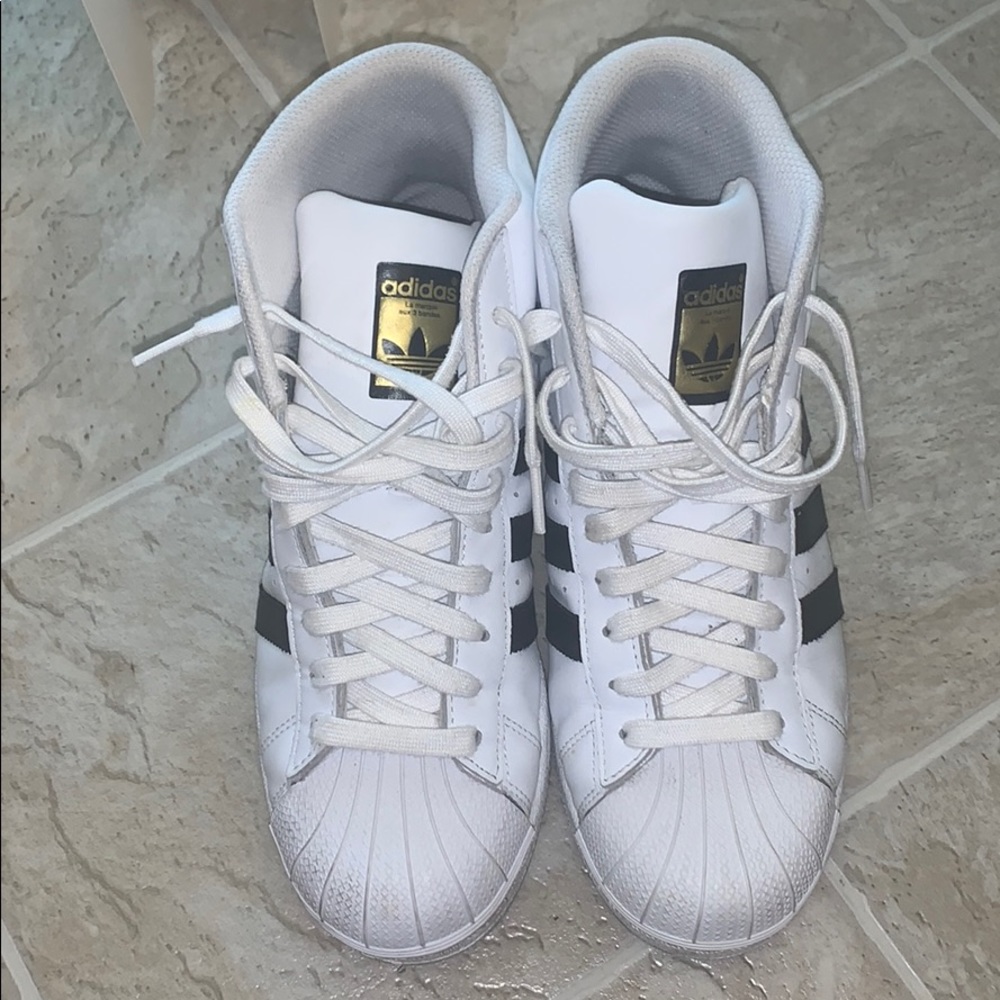 adidas Pro Model "White/Black" Shoe